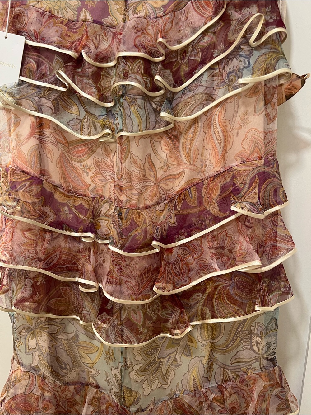 Zimmerman silk ruffled maxi skirt - Picture 2 of 4